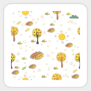 Fall Sticker